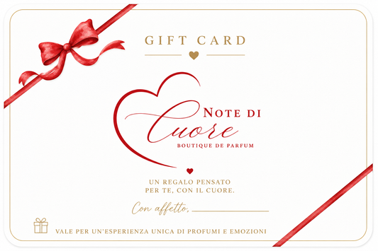 Gift Card Note di Cuore